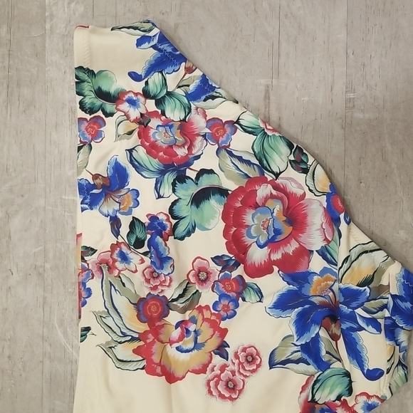 💕JOHNNY WAS💕 Maya Hipster Bikini Bottoms ~ Multi-Color Floral Print XL - Picture 5 of 14